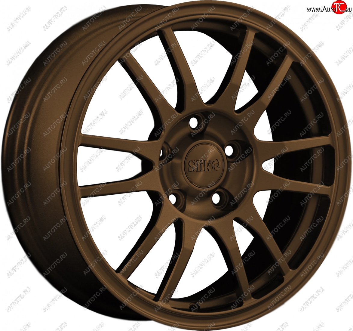 12 949 р. Кованый диск Slik classik R16x6.5 Коньячная бронза. Глянец (BRZCGN) 6.5x16 Nissan Qashqai 1 дорестайлинг (2007-2010) 5x114.3xDIA66.1xET40.0 (Цвет: BRZCGN)