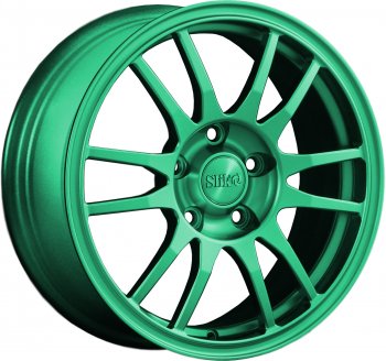 Кованый диск Slik classik R16x6.5 Candy Green изумрудно-зеленый 6.5x16  (Цвет: Candy Green изумрудно-зеленый 6.5x16)