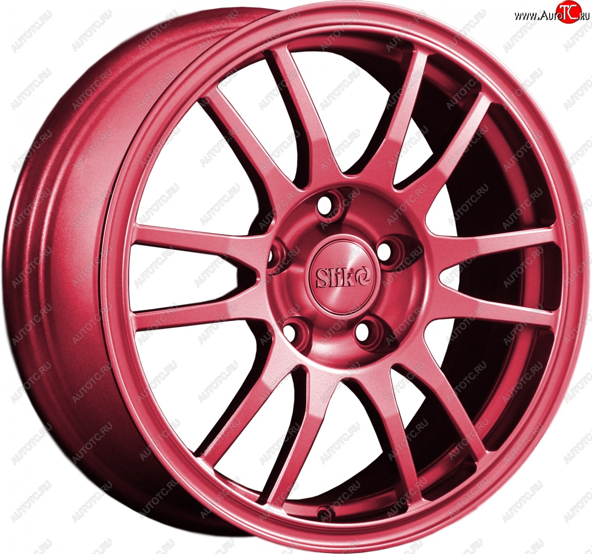12 949 р. Кованый диск Slik classik R16x6.5 Candy RUBIN рубиновый 6.5x16   (Цвет: Candy RUBIN рубиновый 6.5x16)  с доставкой в г. Майкоп