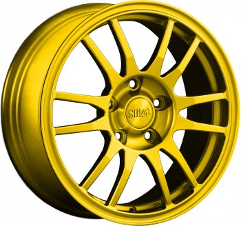 Кованый диск Slik classik R16x6.5 Candy YELLOW ярко-желтый 6.5x16  (Цвет: Candy YELLOW ярко-желтый 6.5x16)