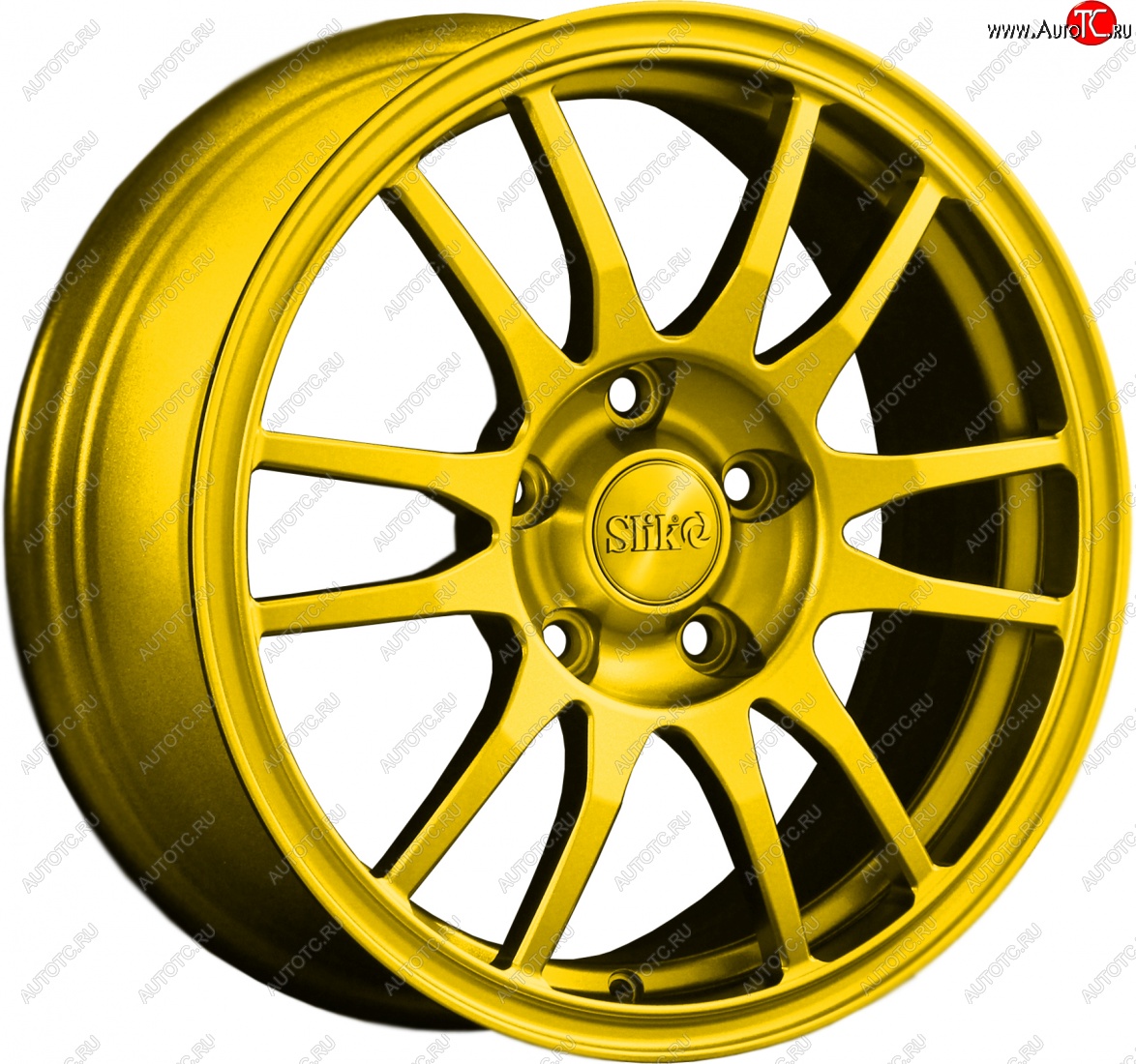 12 949 р. Кованый диск Slik classik R16x6.5 Candy YELLOW ярко-желтый 6.5x16   (Цвет: Candy YELLOW ярко-желтый 6.5x16)  с доставкой в г. Майкоп