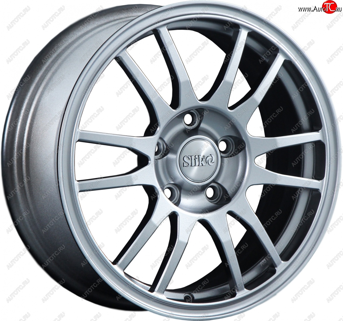 12 949 р. Кованый диск Slik classik R16x6.5 Серебристый светлый (S16) 6.5x16   (Цвет: S16)  с доставкой в г. Майкоп