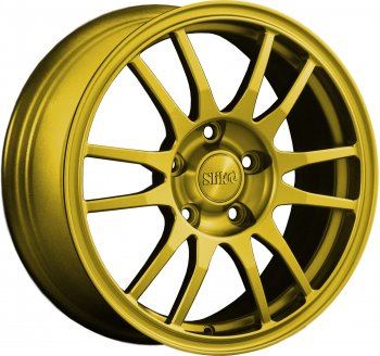 Кованый диск Slik classik R16x6.5 Ярко желтый RAL 1021 (YELLOW) 6.5x16  (Цвет: YELLOW)