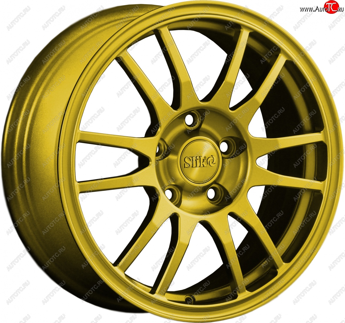 12 949 р. Кованый диск Slik classik R16x6.5 Ярко желтый RAL 1021 (YELLOW) 6.5x16   (Цвет: YELLOW)  с доставкой в г. Майкоп