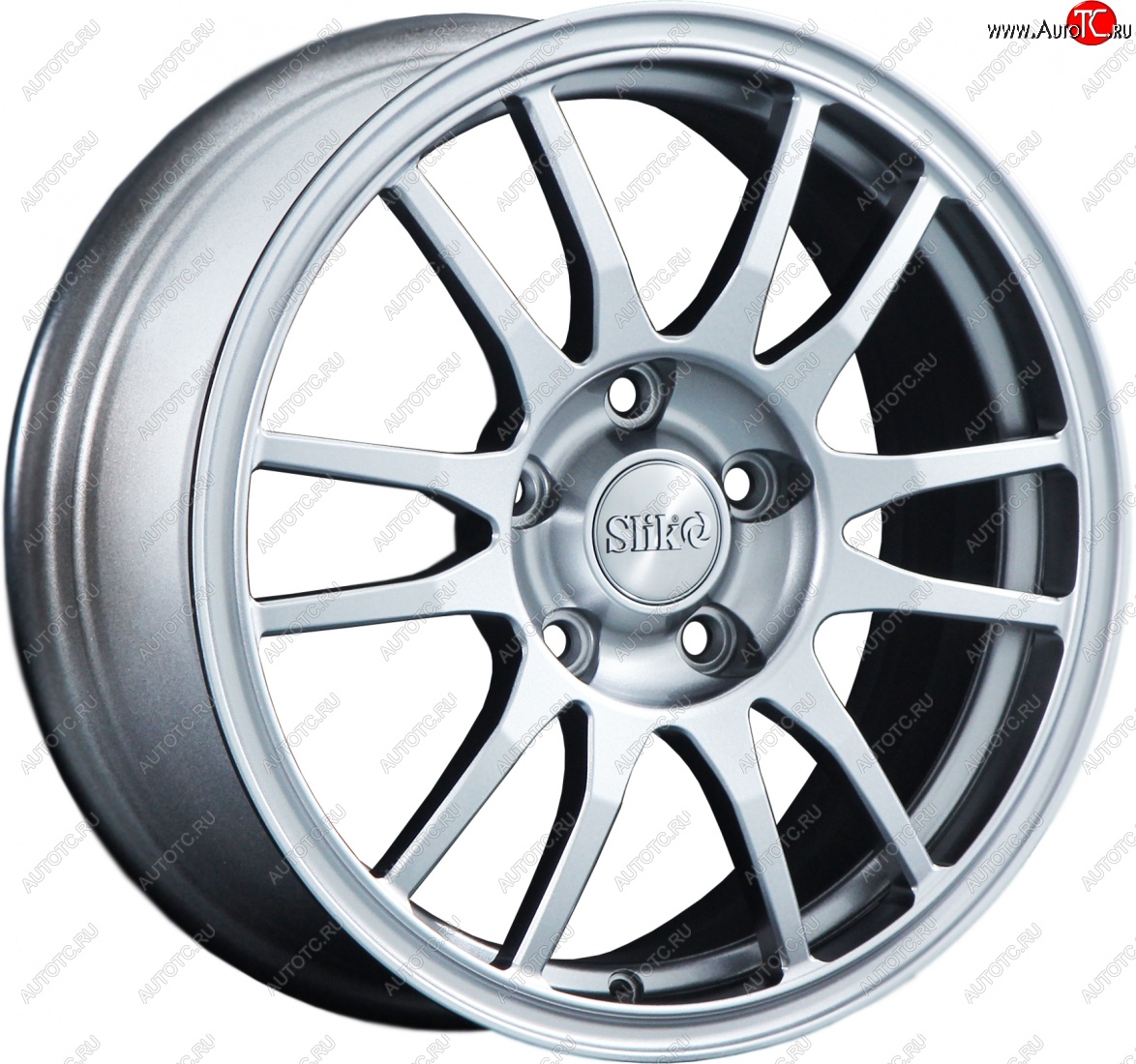 12 949 р. Кованый диск Slik classik R16x6.5 Яркое-блестящее серебро (HPB) 6.5x16   (Цвет: HPB)  с доставкой в г. Майкоп