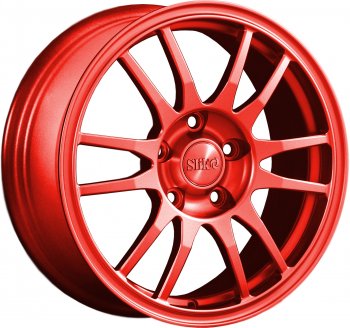 Кованый диск Slik classik R16x6.5 RAL 3026 ярко-алый 6.5x16  (Цвет: RAL 3026 ярко-алый 6.5x16)