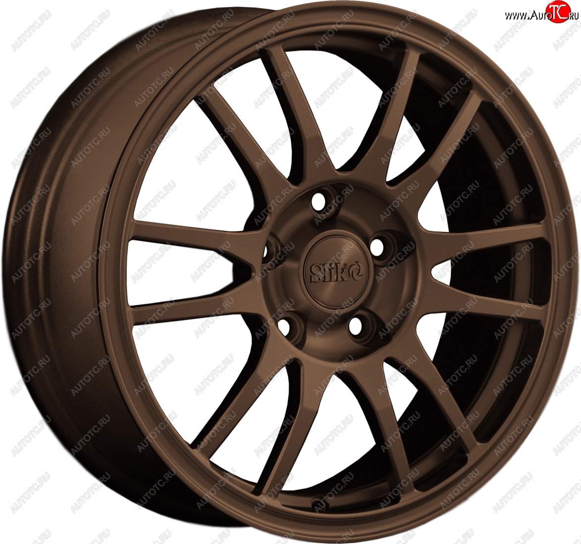 12 949 р. Кованый диск Slik classik R16x6.5 Бронза (BRZ) 6.5x16   (Цвет: BRZ)  с доставкой в г. Майкоп