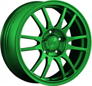 Кованый диск Slik classik R16x6.5 Зеленый (GREEN) 6.5x16  (Цвет: GREEN)
