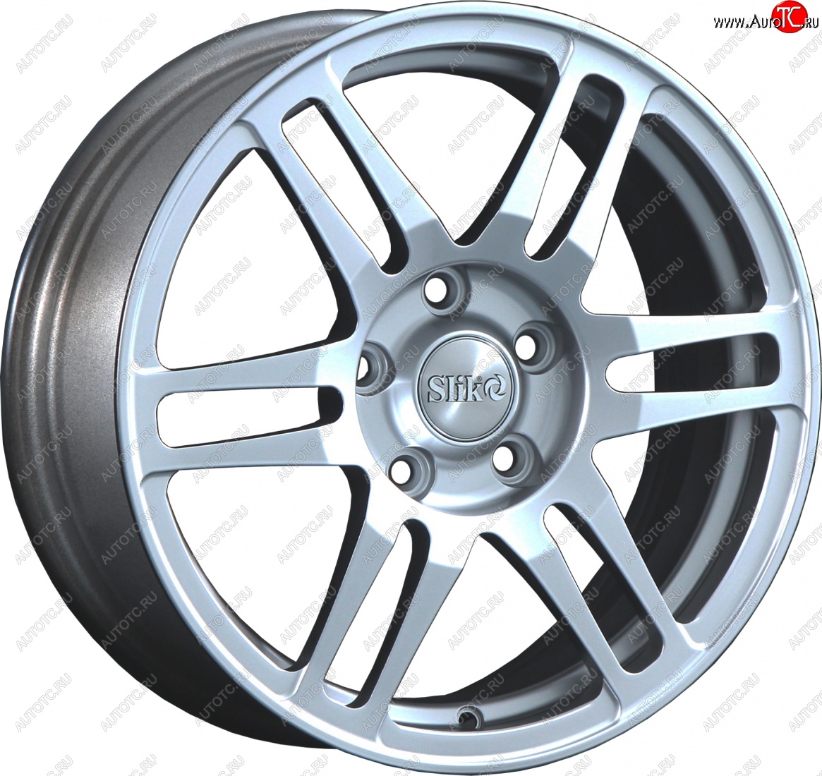 12 949 р. Кованый диск Slik classik R16x6.5 Серебристый тёмный (S25) 6.5x16   (Цвет: S25)  с доставкой в г. Майкоп