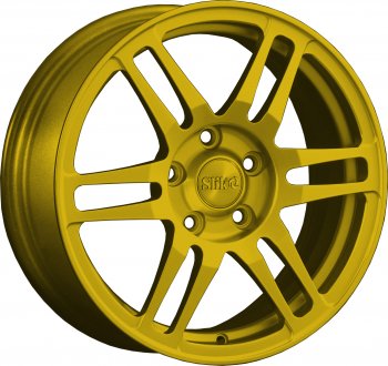 Кованый диск Slik classik R16x6.5 Ярко желтый RAL 1021 (YELLOW) 6.5x16  (Цвет: YELLOW)