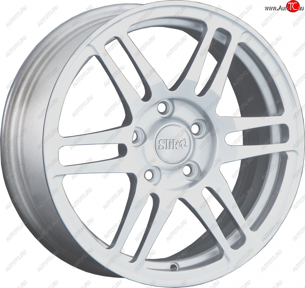 12 949 р. Кованый диск Slik classik R16x6.5 Белый (W) 6.5x16   (Цвет: W)  с доставкой в г. Майкоп