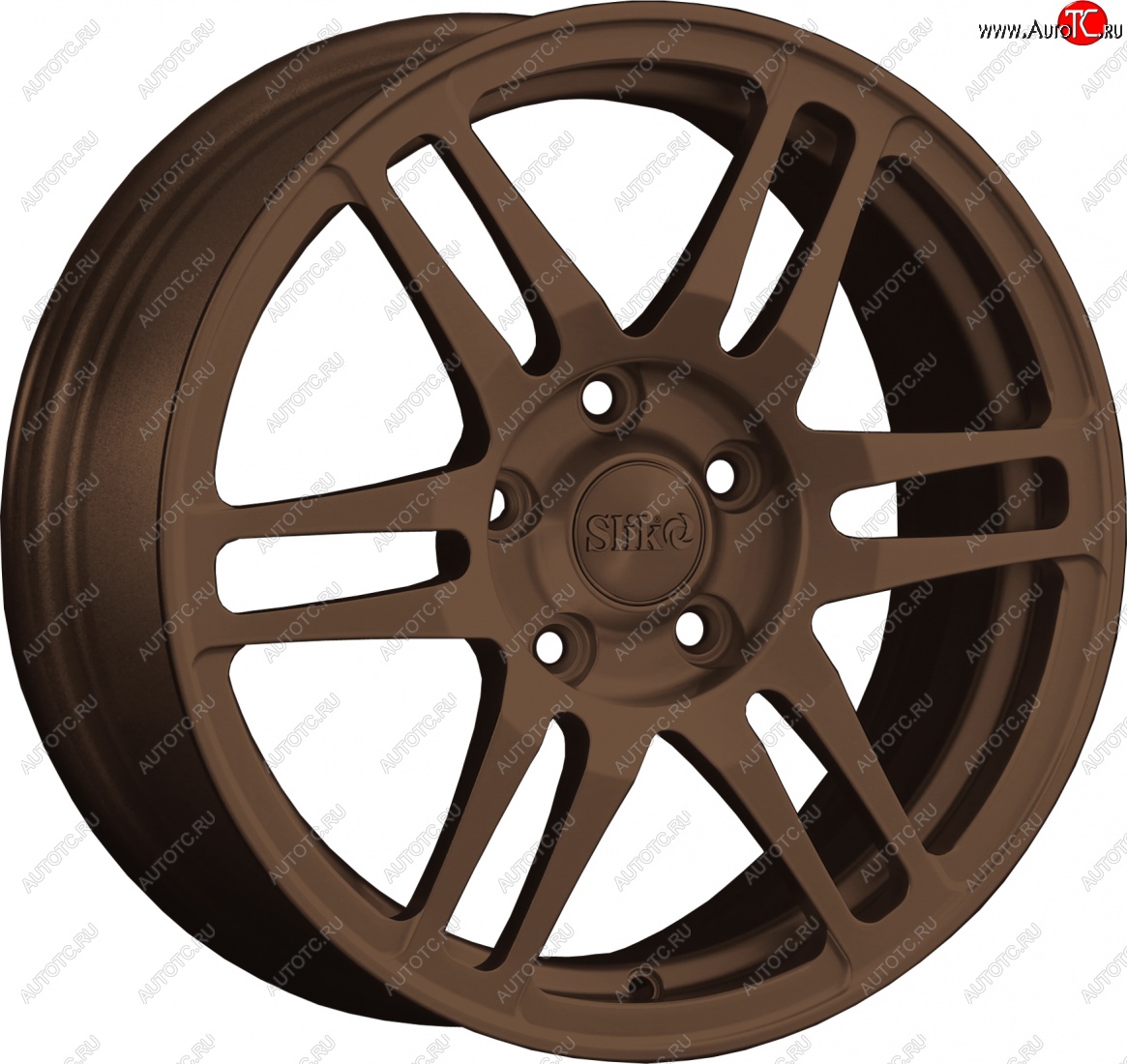 12 949 р. Кованый диск Slik classik R16x6.5 Бронза (BRZ) 6.5x16   (Цвет: BRZ)  с доставкой в г. Майкоп
