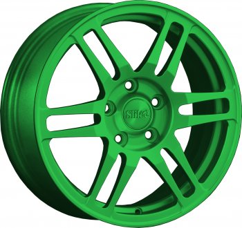 Кованый диск Slik classik R16x6.5 Зеленый (GREEN) 6.5x16  (Цвет: GREEN)