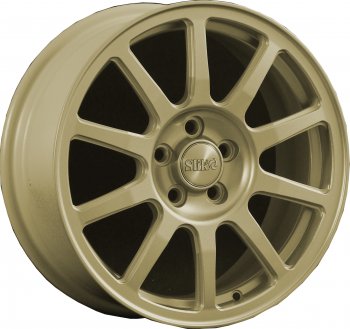 Кованый диск Slik classik R16x6.5 Золотой (G) 6.5x16 Nissan Qashqai +2 1 J10 дорестайлинг (2008-2010) 5x114.3xDIA66.1xET40.0