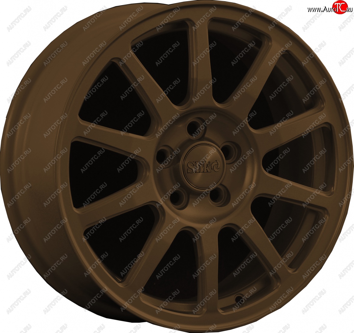 18 999 р. Кованый диск Slik classik R16x6.5 Коньячная бронза. Глянец (BRZCGN) 6.5x16   (Цвет: BRZCGN)  с доставкой в г. Майкоп