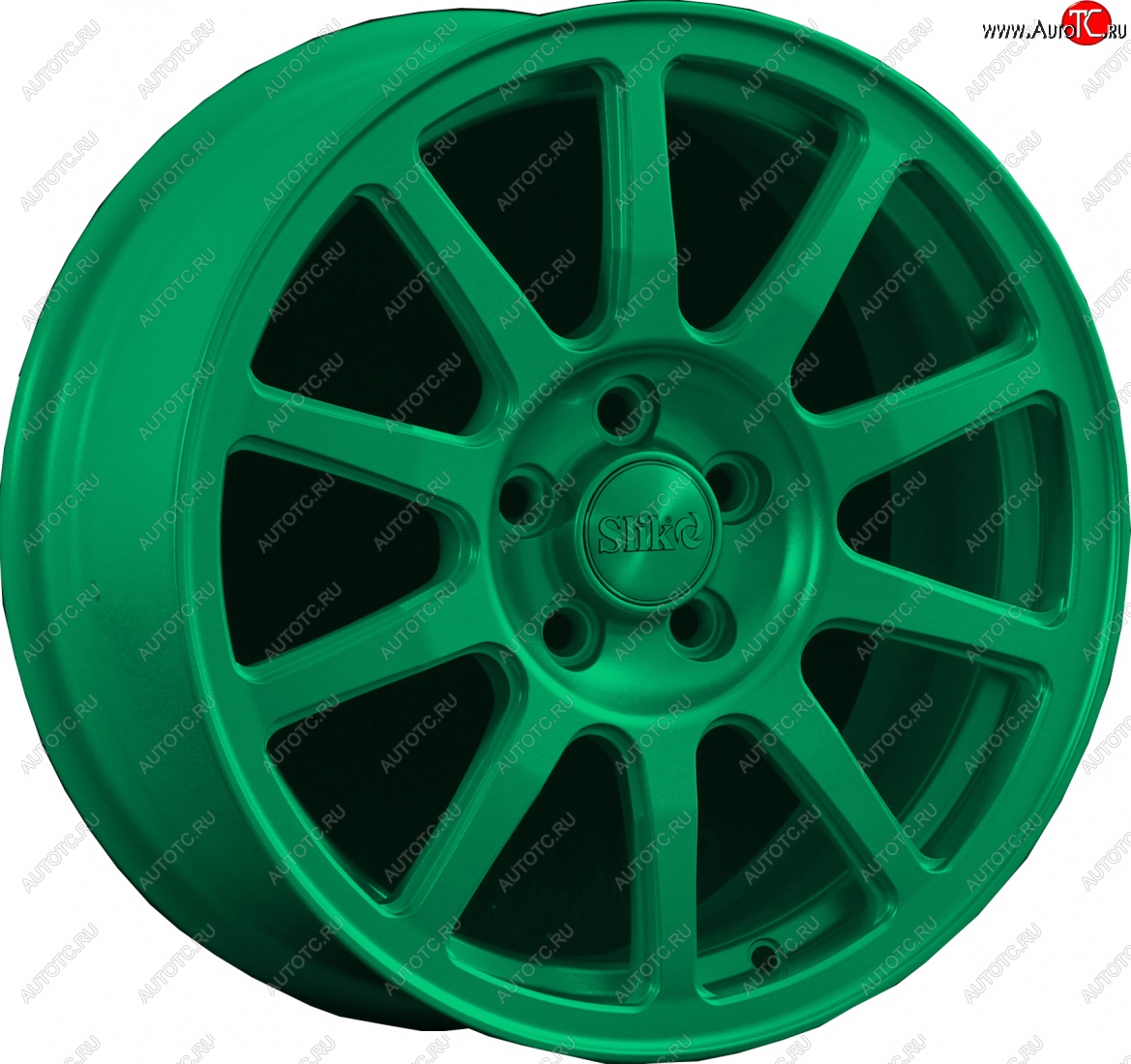 18 999 р. Кованый диск Slik classik R16x6.5 Candy Green изумрудно-зеленый 6.5x16   (Цвет: Candy Green изумрудно-зеленый 6.5x16)  с доставкой в г. Майкоп