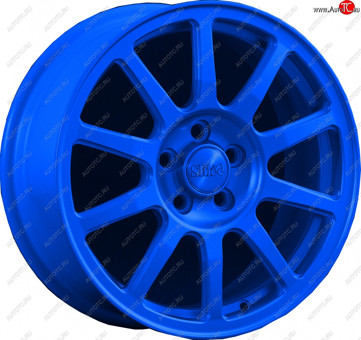 18 999 р. Кованый диск Slik classik R16x6.5 Candy BLUE синий 6.5x16   (Цвет: Candy BLUE синий 6.5x16)  с доставкой в г. Майкоп