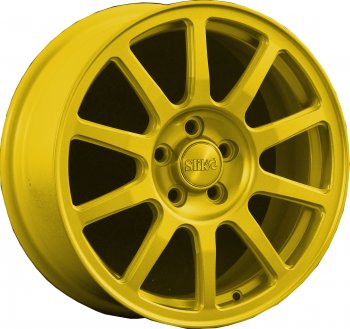 Кованый диск Slik classik R16x6.5 Candy YELLOW ярко-желтый 6.5x16  (Цвет: Candy YELLOW ярко-желтый 6.5x16)
