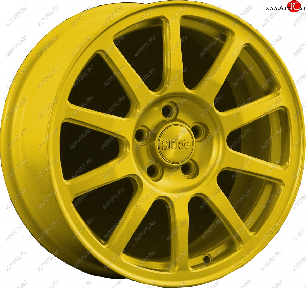 18 999 р. Кованый диск Slik classik R16x6.5 Candy YELLOW ярко-желтый 6.5x16   (Цвет: Candy YELLOW ярко-желтый 6.5x16)  с доставкой в г. Майкоп