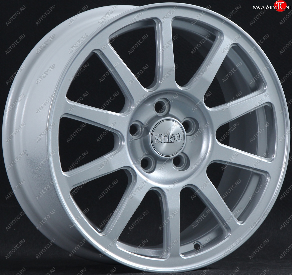 18 999 р. Кованый диск Slik classik R16x6.5 Серебристый светлый (S16) 6.5x16   (Цвет: S16)  с доставкой в г. Майкоп