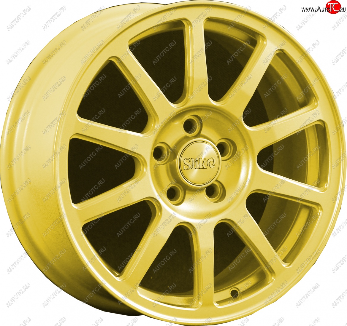 18 999 р. Кованый диск Slik classik R16x6.5 Ярко желтый RAL 1021 (YELLOW) 6.5x16   (Цвет: YELLOW)  с доставкой в г. Майкоп