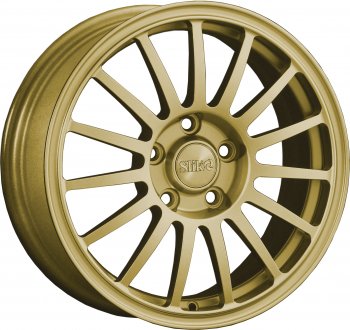 Кованый диск Slik classik R16x6.5 Золотой (G) 6.5x16 Nissan Qashqai +2 1 J10 дорестайлинг (2008-2010) 5x114.3xDIA66.1xET40.0