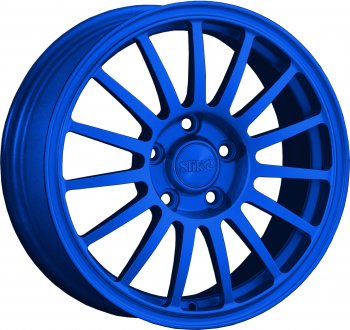Кованый диск Slik classik R16x6.5 Candy BLUE синий 6.5x16  (Цвет: Candy BLUE синий 6.5x16)