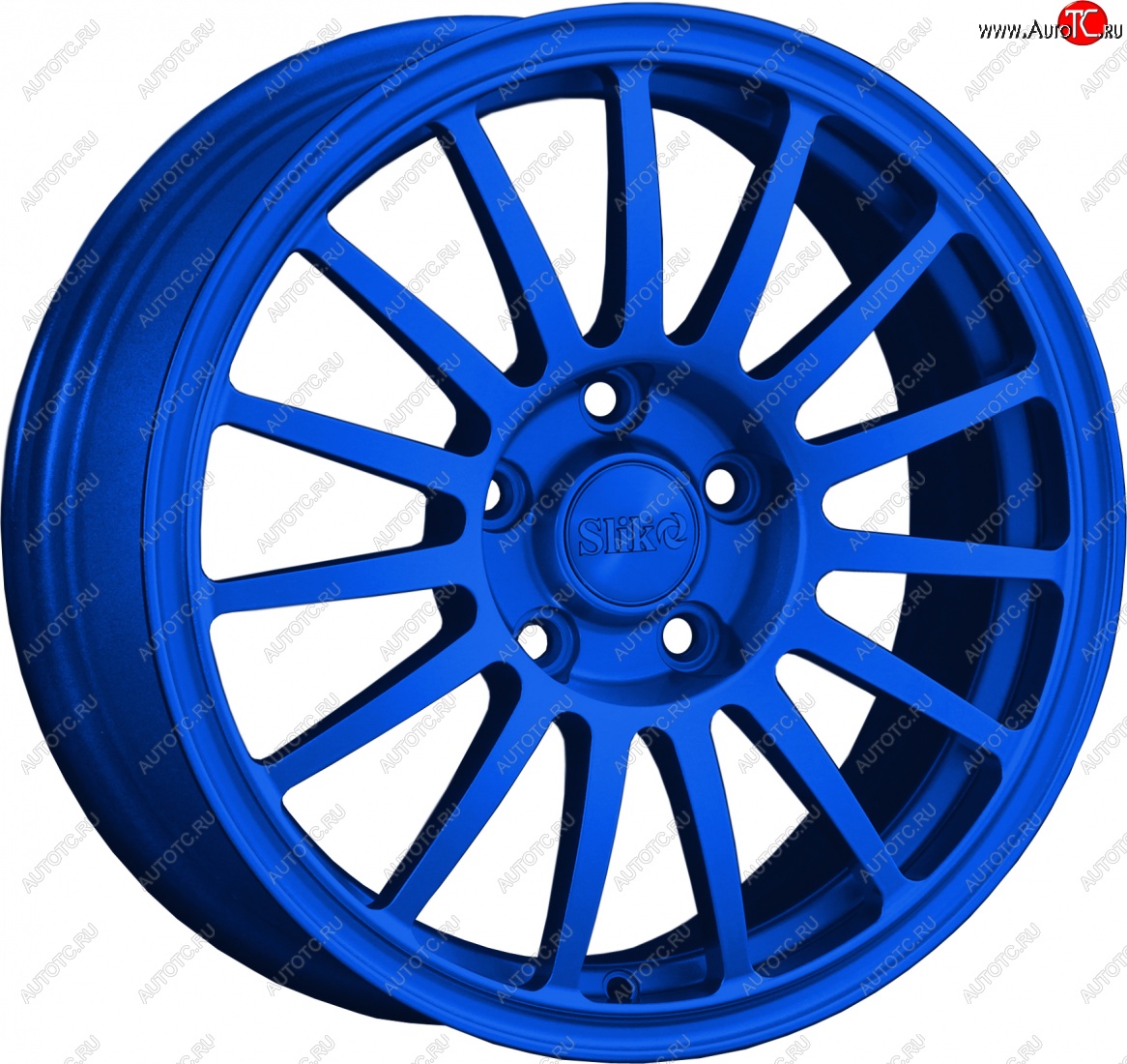 15 249 р. Кованый диск Slik classik R16x6.5 Candy BLUE синий 6.5x16   (Цвет: Candy BLUE синий 6.5x16)  с доставкой в г. Майкоп