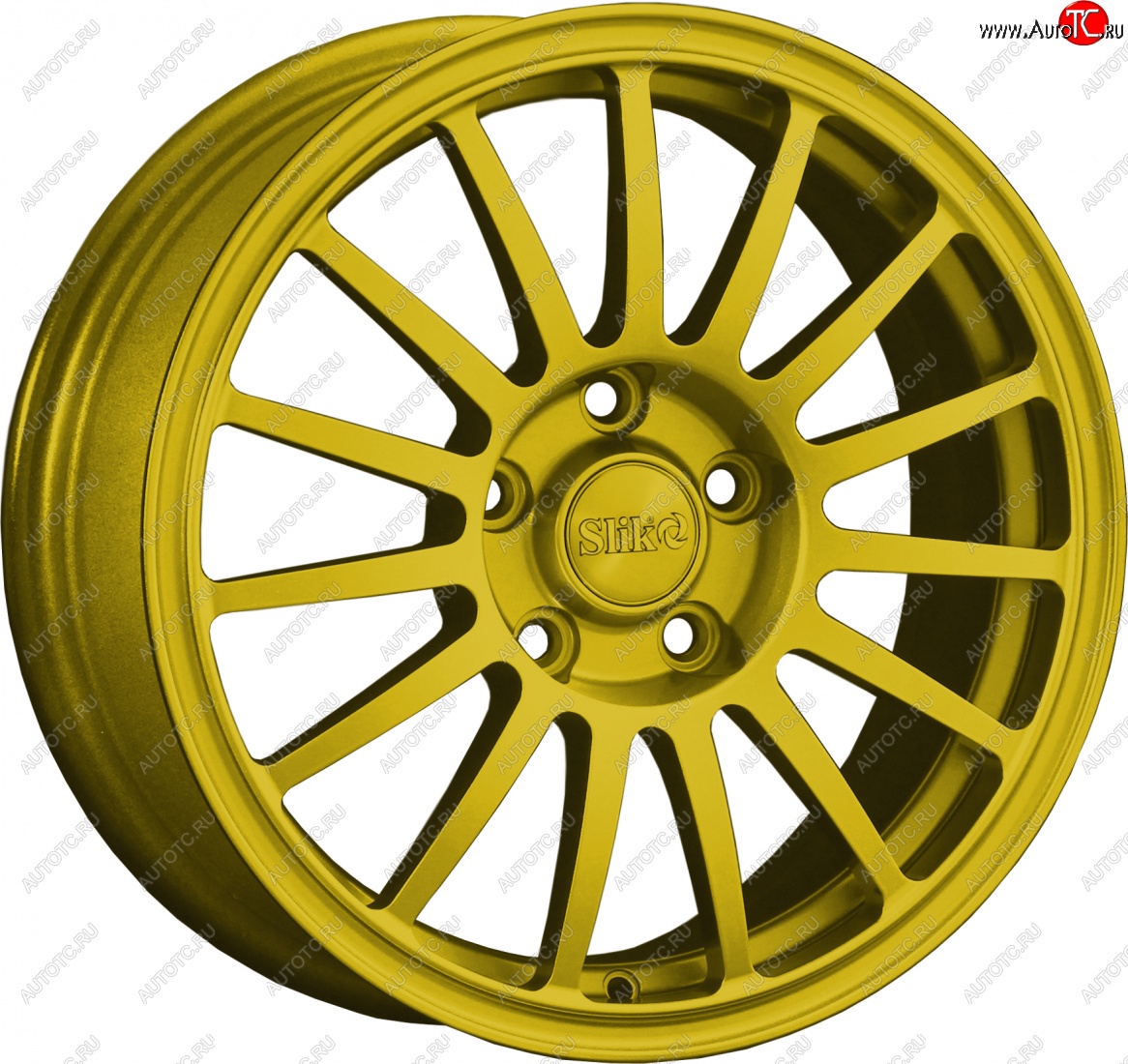 15 249 р. Кованый диск Slik classik R16x6.5 Candy YELLOW ярко-желтый 6.5x16   (Цвет: Candy YELLOW ярко-желтый 6.5x16)  с доставкой в г. Майкоп
