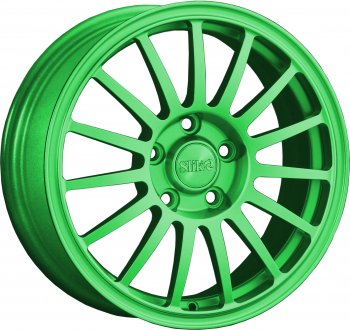 Кованый диск Slik classik R16x6.5 RAL 6038 ярко-зеленый (6038) 6.5x16  (Цвет: 6038)