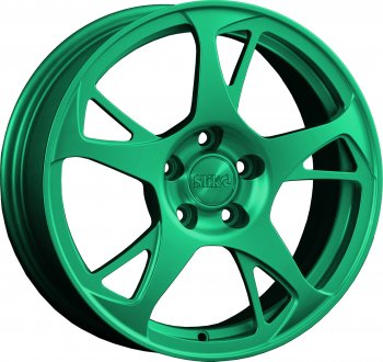 Кованый диск Slik classik R16x6.5 Candy Green изумрудно-зеленый 6.5x16  (Цвет: Candy Green изумрудно-зеленый 6.5x16)