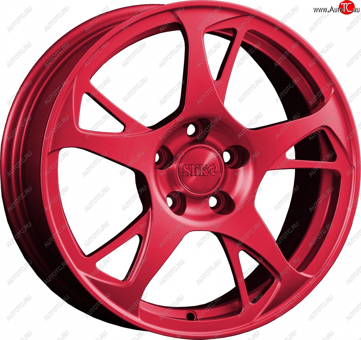 10 999 р. Кованый диск Slik classik R16x6.5 Candy RUBIN рубиновый 6.5x16   (Цвет: Candy RUBIN рубиновый 6.5x16)  с доставкой в г. Майкоп