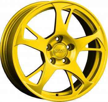 Кованый диск Slik classik R16x6.5 Candy YELLOW ярко-желтый 6.5x16  (Цвет: Candy YELLOW ярко-желтый 6.5x16)