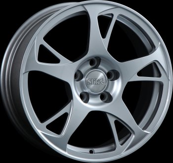 Кованый диск Slik classik R16x6.5 Серебристый светлый (S16) 6.5x16 Fiat Fiorino 225 рестайлинг (2016-2025) 4x98.0xDIA58.1xET44.0