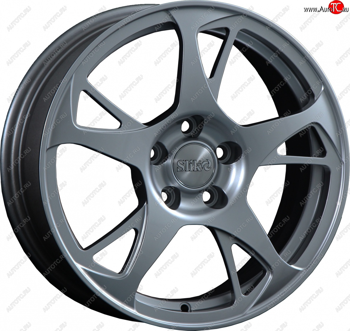10 699 р. Кованый диск Slik classik R16x6.5 Серебристый тёмный (S25) 6.5x16   (Цвет: S25)  с доставкой в г. Майкоп