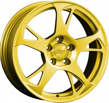 Кованый диск Slik classik R16x6.5 Ярко желтый RAL 1021 (YELLOW) 6.5x16  (Цвет: YELLOW)
