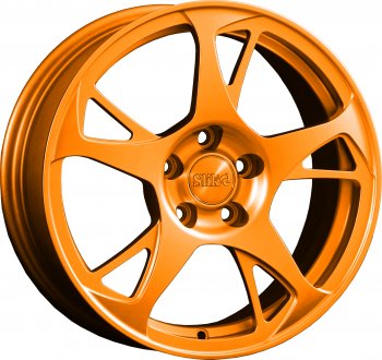 Кованый диск Slik classik R16x6.5 Ярко-оранжевый (ORANGE) 6.5x16  (Цвет: ORANGE)
