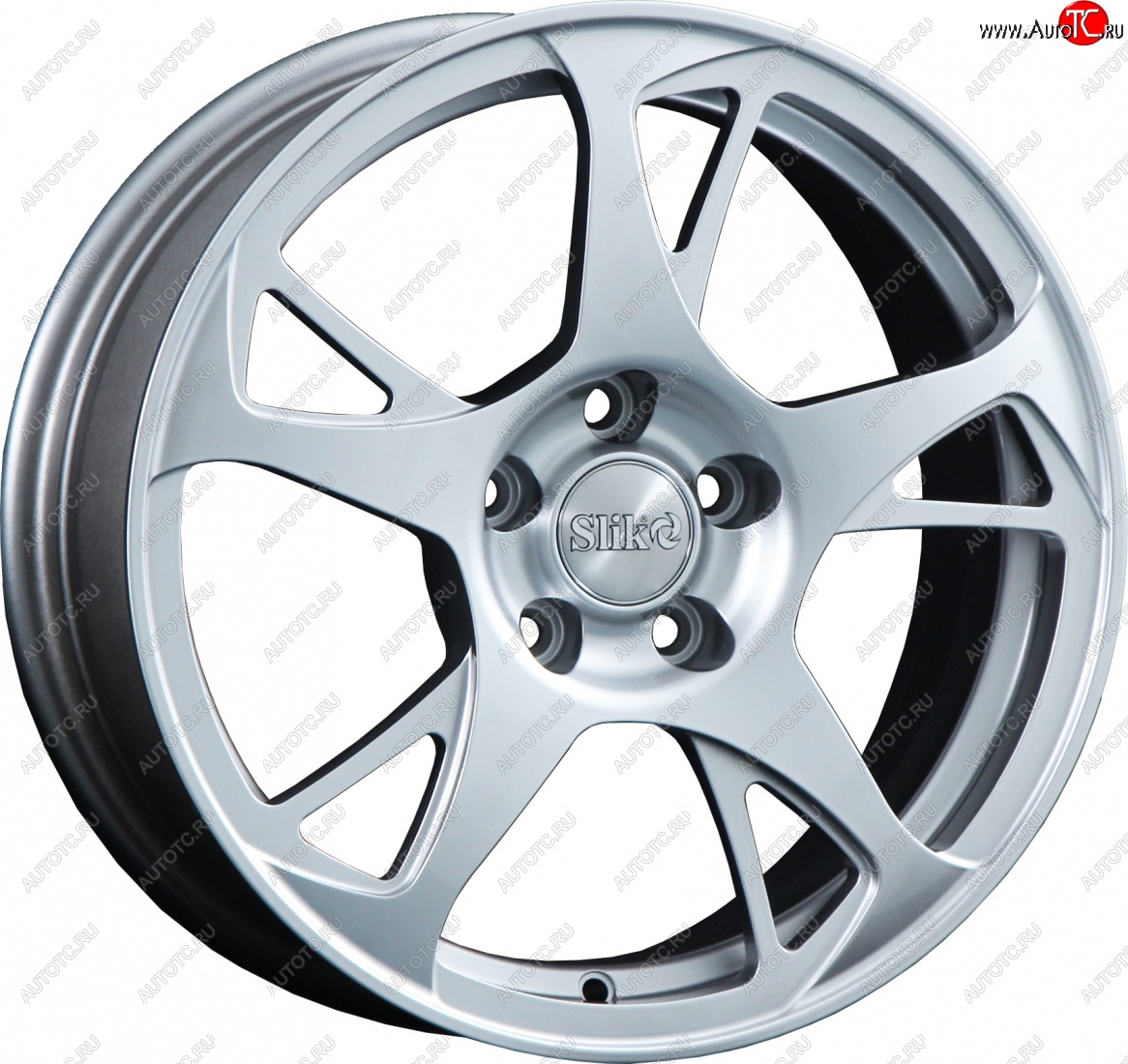 10 699 р. Кованый диск Slik classik R16x6.5 Яркое-блестящее серебро (HPB) 6.5x16   (Цвет: HPB)  с доставкой в г. Майкоп