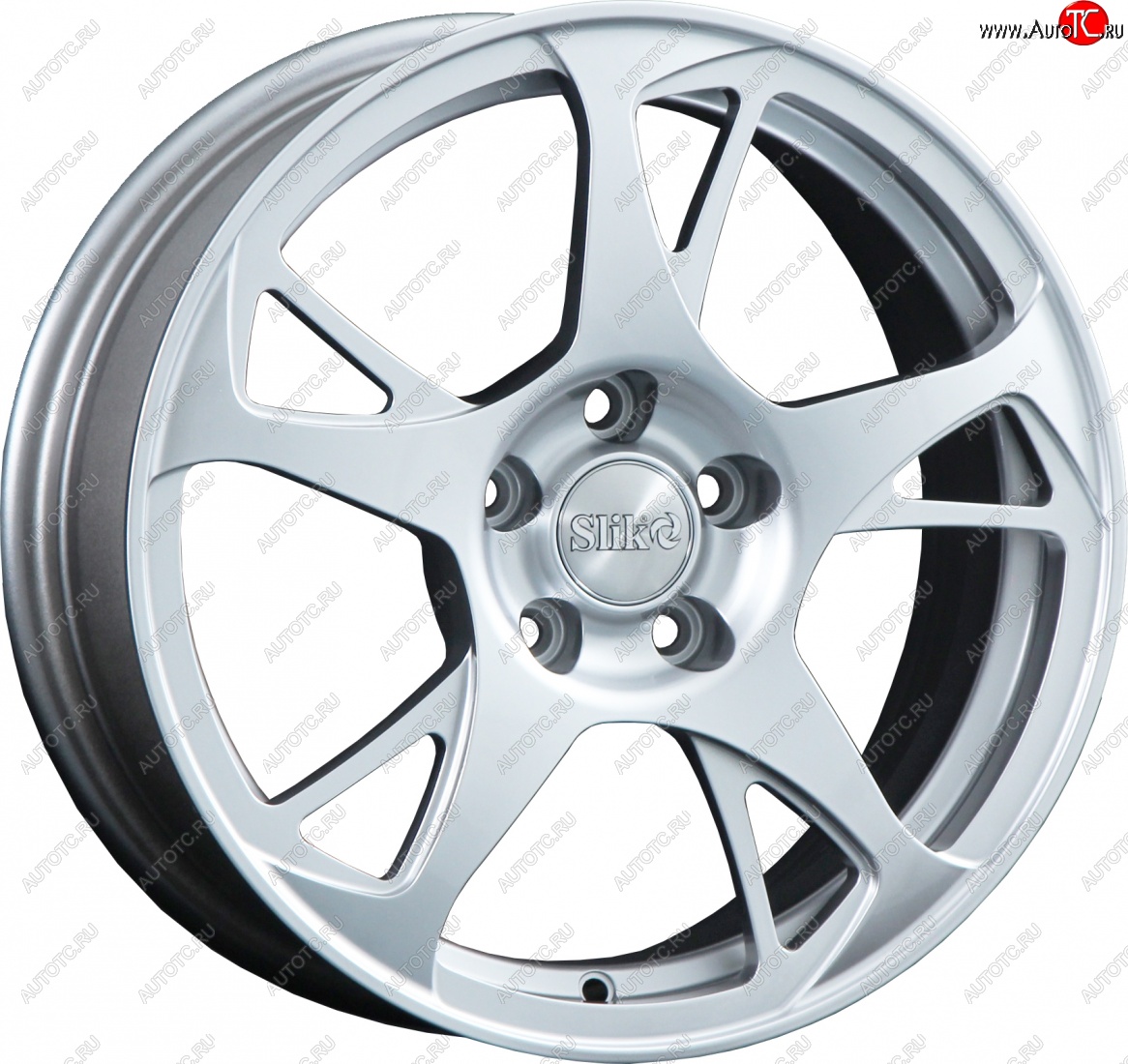 10 999 р. Кованый диск Slik classik R16x6.5 Белый (W) 6.5x16   (Цвет: W)  с доставкой в г. Майкоп