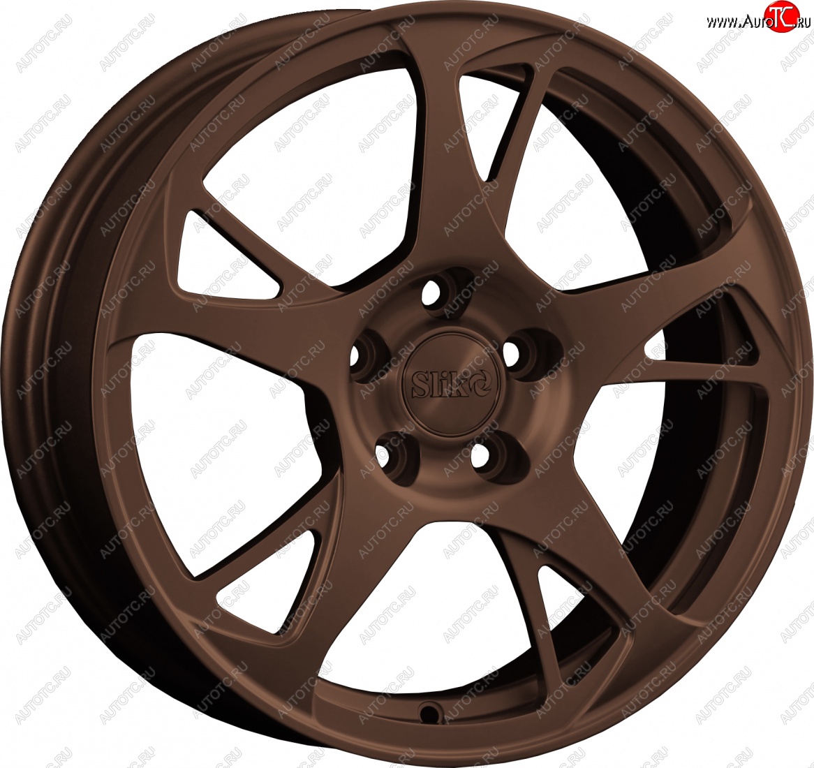 10 999 р. Кованый диск Slik classik R16x6.5 Бронза (BRZ) 6.5x16   (Цвет: BRZ)  с доставкой в г. Майкоп