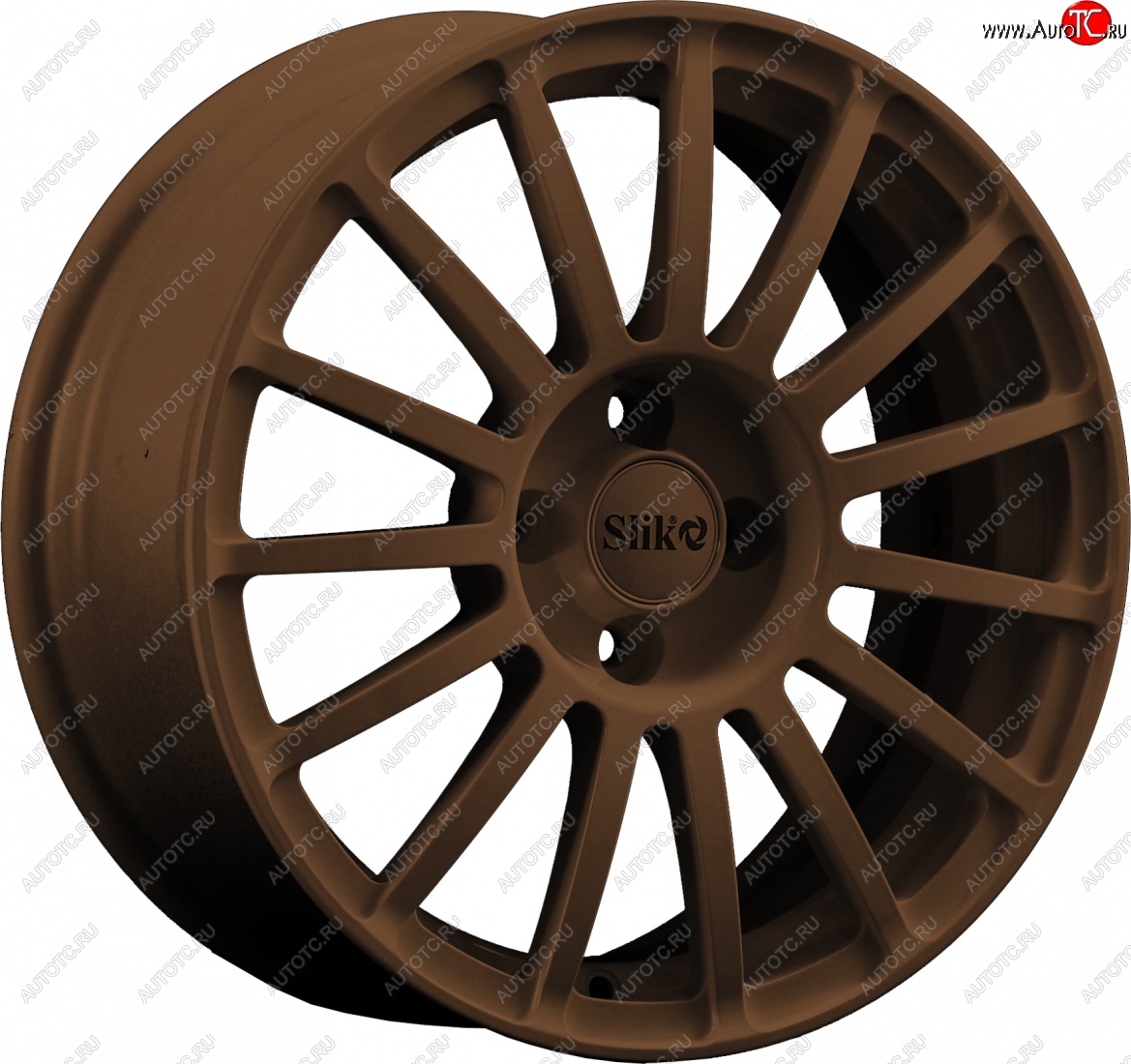 18 999 р. Кованый диск Slik classik R16x6.5 Коньячная бронза. Глянец (BRZCGN) 6.5x16   (Цвет: BRZCGN)  с доставкой в г. Майкоп