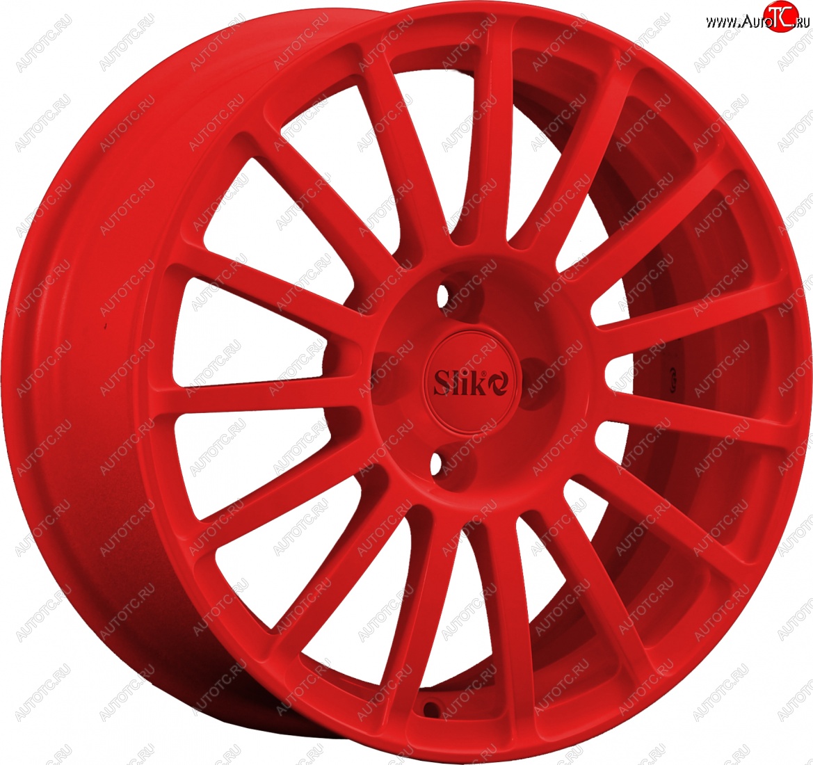 18 999 р. Кованый диск Slik classik R16x6.5 Красный (RED) 6.5x16   (Цвет: RED)  с доставкой в г. Майкоп