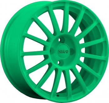 Кованый диск Slik classik R16x6.5 Candy Green изумрудно-зеленый 6.5x16  (Цвет: Candy Green изумрудно-зеленый 6.5x16)