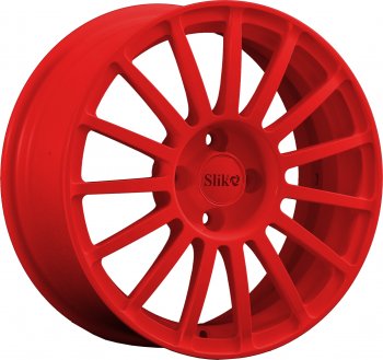 Кованый диск Slik classik R16x6.5 Candy RED красный 6.5x16  (Цвет: Candy RED красный 6.5x16)