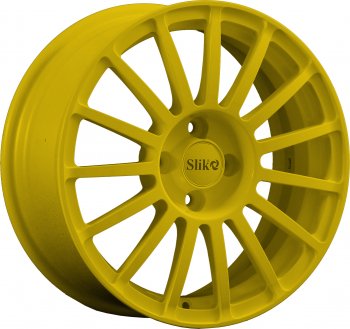 Кованый диск Slik classik R16x6.5 Candy YELLOW ярко-желтый 6.5x16  (Цвет: Candy YELLOW ярко-желтый 6.5x16)