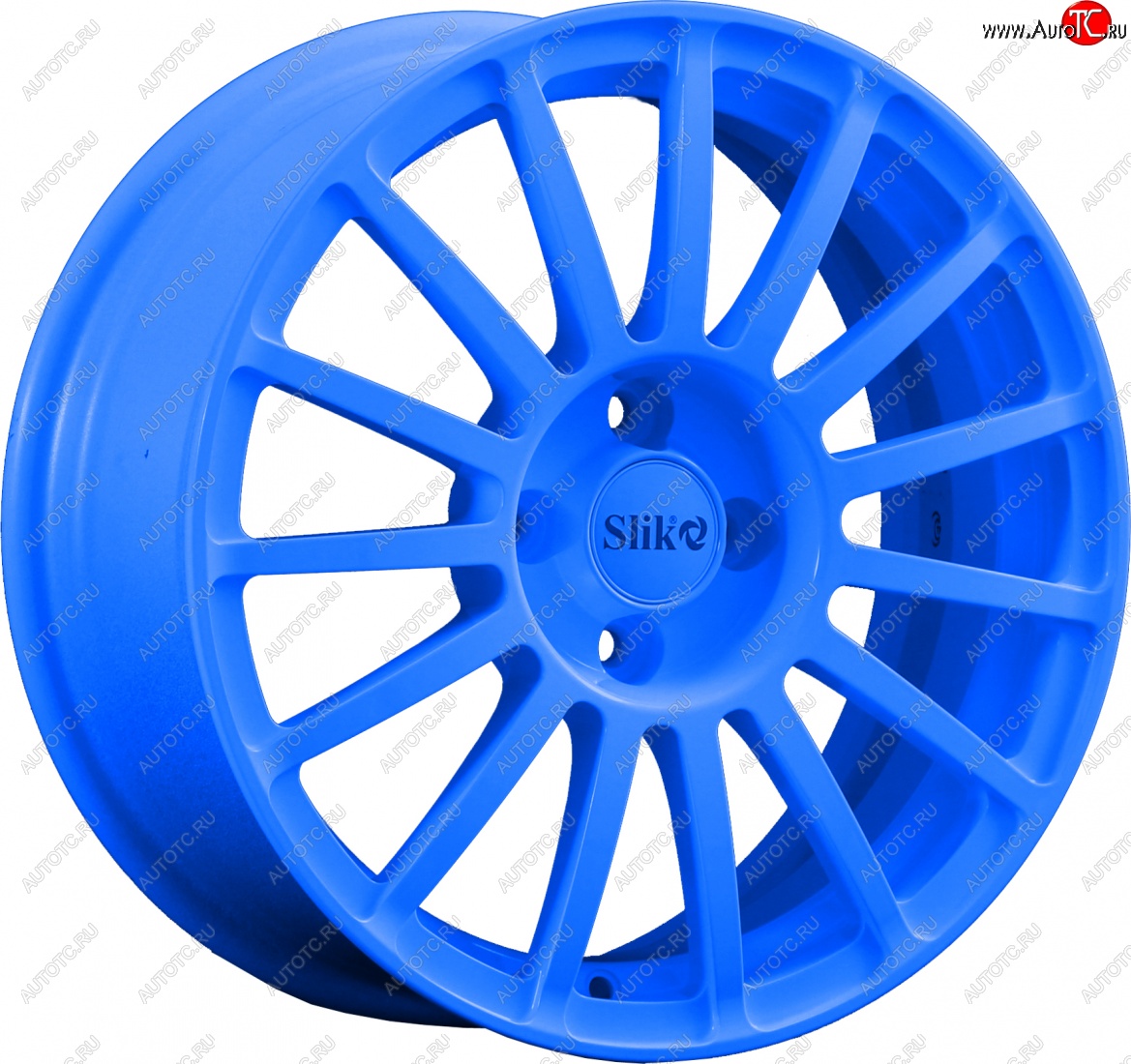 18 999 р. Кованый диск Slik classik R16x6.5 Синий (BLUE) 6.5x16   (Цвет: BLUE)  с доставкой в г. Майкоп