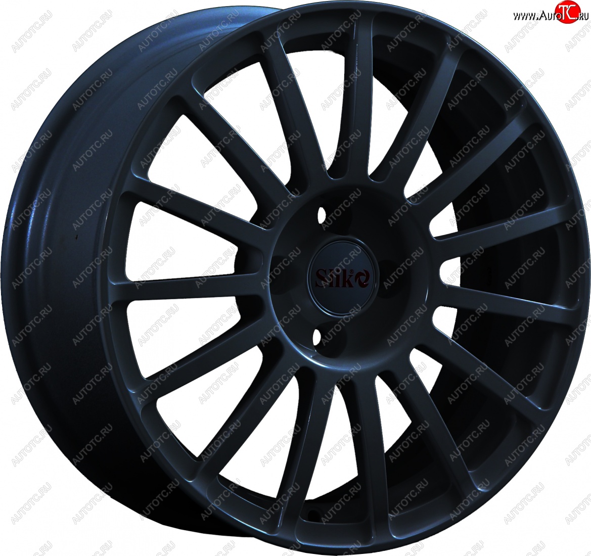 18 999 р. Кованый диск Slik classik R16x6.5 Черный матовый (MB) 6.5x16   (Цвет: MB)  с доставкой в г. Майкоп