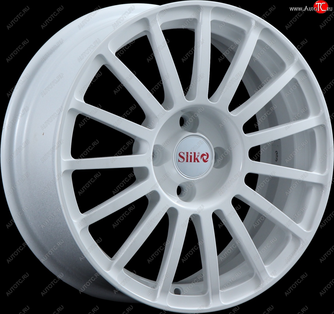 18 999 р. Кованый диск Slik classik R16x6.5 Белый (W) 6.5x16   (Цвет: W)  с доставкой в г. Майкоп