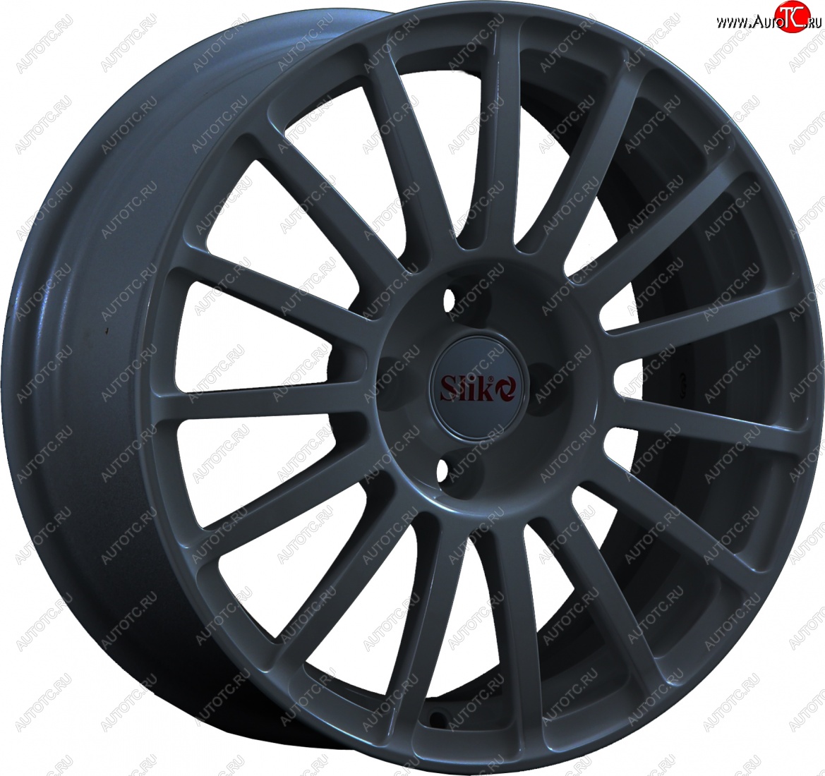 18 999 р. Кованый диск Slik classik R16x6.5 Графит глянцевый (GM) 6.5x16   (Цвет: GM)  с доставкой в г. Майкоп
