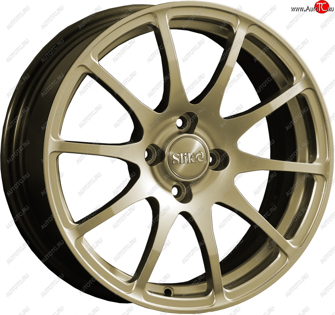 18 999 р. Кованый диск Slik classik R16x6.5 Золотой (G) 6.5x16   (Цвет: G)  с доставкой в г. Майкоп